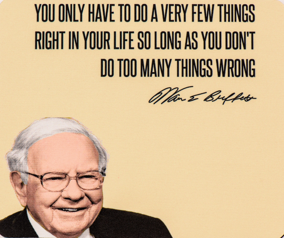 Warren Buffett Quote: “We all make mistakes. If you can't make